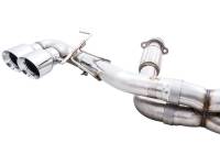 AWE Tuning - AWE 2020 Chevrolet Corvette (C8) Track Edition Exhaust - Quad Chrome Silver Tips - Image 8