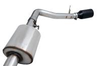 AWE Tuning - AWE 20-21 Jeep Gladiator JT 3.6L Tread Edition Cat-Back Single Side Exhaust - Diamond Blk Ti - Image 5