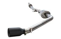 AWE Tuning - AWE 20-21 Jeep Gladiator JT 3.6L Tread Edition Cat-Back Single Side Exhaust - Diamond Blk Ti - Image 8