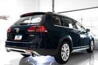 AWE Tuning - AWE VW MK7 Golf Alltrack/Sportwagen 4Motion Touring Edition Exhaust - Polished Silver Tips - Image 3