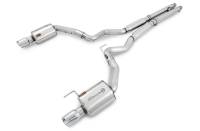 AWE S550 Mustang GT Cat-back Exhaust - Touring Edition (Chrome Silver Tips)