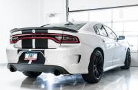 AWE Tuning - AWE 2015+ Dodge Charger 6.4L/6.2L Non-Resonated Touring Edition Exhaust - Diamond Blk Tips - Image 2