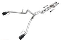 AWE 2017+ Ford Raptor 0 FG Performance Exhaust System - w/ Diamond Black Tips