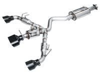 AWE 2023+ Toyota GR Corolla Touring Edition Exhaust - Diamond Black Tips