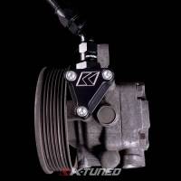 K-Tuned - K-Tuned Power Steering Fitting (Pump Fitting w/6AN adapter) - Black Fitting - 6AN - Image 2