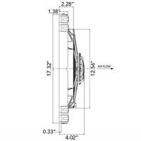 SPAL - SPAL High Performance Fans: 2VA50-AP70/LL+AP72/LL/F-66A * 12"P/12V/PKSL DUAL - Image 3