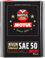 Motul - Motul Classic SAE 50 Oil - 2L - Case of 6 - Image 1