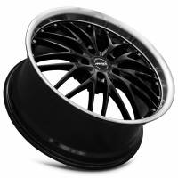 MRR Design Wheels - MRR Wheels Rim GT1 19x8.5 5x112 ET35 66.6CB Black Machine Lip - Image 3