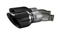 Corsa 2015-2025 Ford Mustang GT 3.0in Inlet / 4.5in Outlet Black PVD Tip Kit (For Corsa ExhaustOnly)