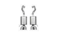 CORSA Performance - Corsa 2009-2013 Chevrolet Corvette (C6) 6.2L Polished Sport Axle-Back Exhaust w/4.5in Tips - Image 1