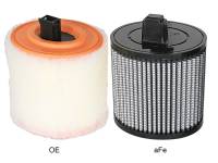 aFe Power (Advanced FLOW Engineering) - aFe MagnumFLOW Air Filters OER Pro Dry S A/F 16-17 Cadillac ATS-V V6-3.6L (tt) - Image 3