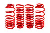 BMR 02-09 Trailblazer Lower Springs Set of 4 2in-3in Drop Red