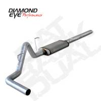 Diamond Eye Exhaust System Kit, 2004-2008 Ford 150 5.4L 3" Stainless Cat Back Single