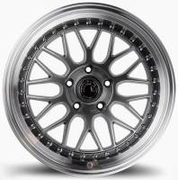 AodHan Wheels - Aodhan Wheels Rim AH02 19x8.5 5x112 66.6CB ET32 Hyper Black w/ Machined Lip - Image 2