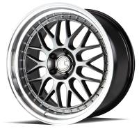 AodHan Wheels - Aodhan Wheels Rim AH02 19x9.5 5x112 66.6CB ET35 Hyper Black w/ Machined Lip - Image 3