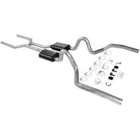 Flowmaster - Flowmaster 68-72 Gm American Thunder Header-Back System 409S - Dual Rear Exit - Image 2