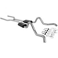 Flowmaster - Flowmaster 64-67 Gm 3In American Thunder Header-Back System - Dual Side Exit - Image 2