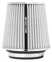 Spectre Performance - Spectre Adjustable Conical Air Filter 5-1/2in. Tall (Fits 3in. / 3-1/2in. / 4in. Tubes) - White - Image 1