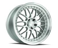 Aodhan Wheels Rim AH02 19x9.5 5x114.3 73.1CB ET12 Silver w/ Machined Lip