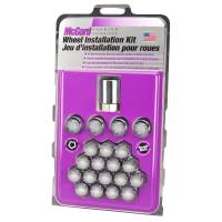 McGard - McGard 5 Lug Hex Install Kit (Clamshell) w/Locks (Cone Seat Nut) M12X1.5 / 13/16 Hex - Chrome - Image 1