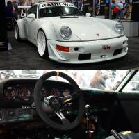 Momo - Momo MOD08 Steering Wheel 350 mm -  Black Leather/Black Spokes/1 Stripe - Image 3