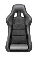 Sparco - Sparco Seat QRT Performance Leather/Alcantara Black (Must Use Side Mount 600QRT) - Image 1