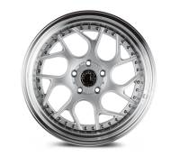 AodHan Wheels - Aodhan Wheels Rim DS01 18x8.5 5x114.3 73.1CB ET35 Silver Machined Lip w/Chrome Rivets - Image 2