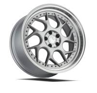 AodHan Wheels - Aodhan Wheels Rim DS01 18x8.5 5x114.3 73.1CB ET35 Silver Machined Lip w/Chrome Rivets - Image 3