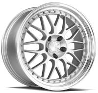 Aodhan Wheels Rim AH02 19x8.5 5x120 72.6CB ET35 Silver w/ Machined Lip