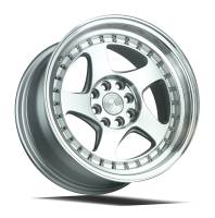 AodHan Wheels - Aodhan Wheels Rim AH01 15x8 4x100/114.3 73.1CB ET20 Silver w/Machined Face - Image 3