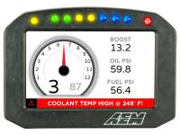AEM Electronics - AEM CD-5LG Carbon Logging Flush Digital Dash Display w/ Internal 20Hz GPS & Antenna - Image 8
