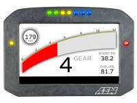 AEM Electronics - AEM CD-7LG Carbon Logging Flush Digital Dash Display w/ Internal 20Hz GPS & Antenna - Image 9
