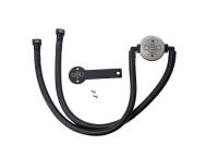 J&L 16-22 Chevrolet Camaro LT1 6.2L Drivers Side Oil Separator 3.0 - Clear Anodized