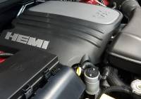 J&L Oil Separator Co - J&L 11-19 Jeep Grand Cherokee 5.7L Passenger Side Oil Separator 3.0 - Clear Anodized - Image 2