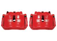 PowerStop 2009 Ford F-150 Front Red Calipers w/Brackets - Pair
