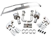 AWE Tuning - AWE 2020 Chevrolet Corvette (C8) Touring Edition Exhaust - Quad Chrome Silver Tips - Image 11