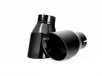 AWE Tuning - AWE Audi B9 A5 Track Edition Exhaust Dual Outlet - Diamond Black Tips (Includes DP) - Image 3
