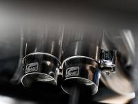 AWE Tuning - AWE 16-22 Toyota Tacoma 0FG Catback Exhaust w/ BashGuard - Dual Diamond Black Tips - Image 4