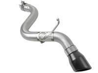 aFe MACH Force-Xp Axle-Back Exhaust System w/Black Tip 18-20 Jeep Wrangler L4-2.0T / V6-3.6L
