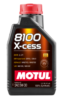 Motul Synthetic Engine Oil 8100 5W30 X-CESS 1L - Case of 12