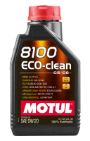Motul - Motul 1L Synthetic Engine Oil 8100 Eco-Clean 0W20 - Case of 12 - Image 2