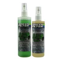 Green Filter USA - Green Filter Cleaner & Synthetic Oil Kit 12oz Cleaner / 8oz Oil (Clear) - Image 1
