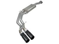 aFe Rebel Exhausts 3in SS Cat-Back 15-16 Ford F-150 EcoBoost V6 2.7/3.5L V8 5.0L w/ Black Tips
