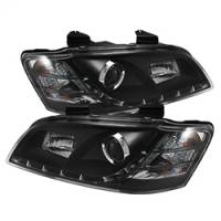 Spyder Auto - Spyder Pontiac G8 08-09 Projector Headlights DRL Black High H1 Low H7 PRO-YD-PG808-DRL-BK - Image 1