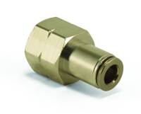 Air Lift Straight Female - 1/4in FNPT X 1/4in PTC 21810