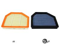 aFe Power (Advanced FLOW Engineering) - aFe MagnumFLOW OEM Replacement Air Filter PRO 5R 2015 BMW M3/M4 (F80/F82) 3.0L S55 (tt) Qty. 2 - Image 3
