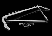 BRAUM Racing 48-51" Universal Racing Harness Bar Kit - White Gloss - Each