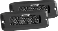 Rigid Industries - RIGID SR-Q Series PRO Midnight Edition, Spot Diffused, Flush Mount, Pair - Image 2