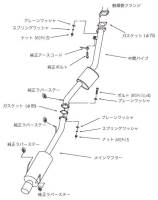 HKS - HKS 93-98 Nissan Silvia S14 SR20DET Hi-Power Exhaust - Image 3