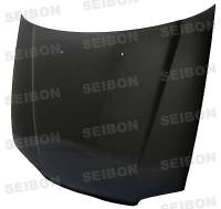 Seibon Carbon - Seibon 92-95 Honda Civic 2DR/3DR OEM Carbon Fiber Hood - Image 1